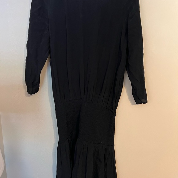 Express Mini Ruffle Black dress - Picture 2 of 2